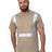 Bayside Unisex USA - Made High Visibility T-Shirt - Sand - Bayside 3751 Sand S Short Sleeve T-Shirts
