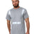 Bayside Unisex USA - Made High Visibility T-Shirt - Silver - Bayside 3751 Silver S Short Sleeve T-Shirts