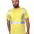Bayside Unisex USA - Made High Visibility T-Shirt - Yellow - Bayside 3751 Yellow S Short Sleeve T-Shirts
