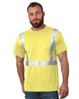 Bayside Unisex USA - Made High Visibility T-Shirt - Yellow - Bayside 3751 Yellow S Short Sleeve T-Shirts
