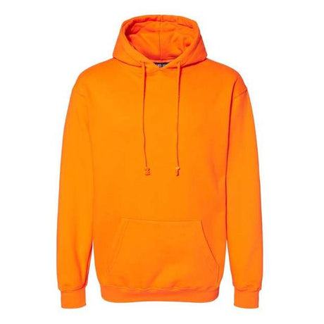 Bayside Unisex USA - Made Hooded Sweatshirt - Bright Orange - Bayside 960 Bright Orange S Sweatshirts