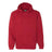 Bayside Unisex USA - Made Hooded Sweatshirt - Cardinal - Bayside 960 Cardinal S Sweatshirts