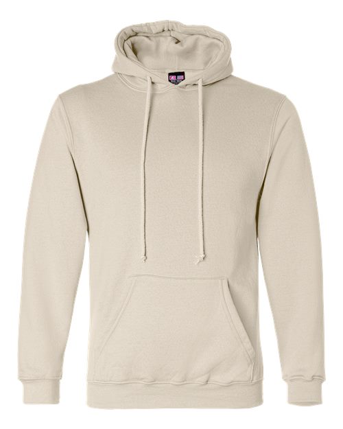 Bayside Unisex USA - Made Hooded Sweatshirt - Cream - Bayside 960 Cream S Sweatshirts