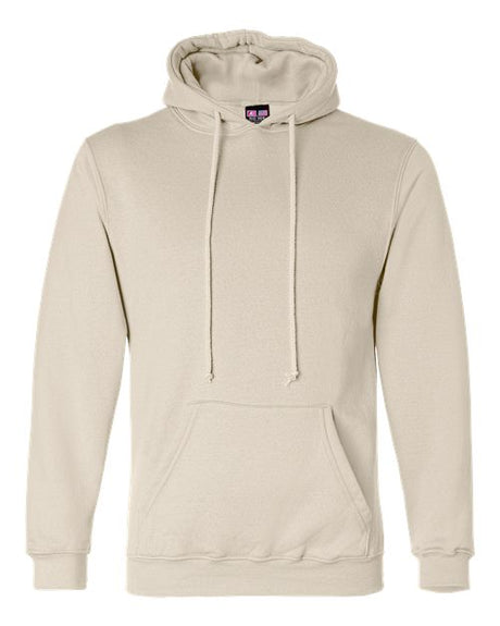Bayside Unisex USA - Made Hooded Sweatshirt - Cream - Bayside 960 Cream S Sweatshirts