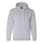 Bayside Unisex USA - Made Hooded Sweatshirt - Dark Ash - Bayside 960 Dark Ash S Sweatshirts