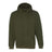 Bayside Unisex USA - Made Hooded Sweatshirt - Olive - Bayside 960 Olive S Sweatshirts