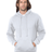 Bayside Unisex USA - Made Hooded Sweatshirt - White - Bayside 960 White S Sweatshirts