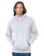 Bayside Unisex USA - Made Hooded Sweatshirt - White - Bayside 960 White S Sweatshirts