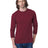 Bayside Unisex USA - Made Long Sleeve Pocket T-Shirt - Burgundy - Bayside 8100 Burgundy S Short Sleeve T-Shirts