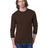 Bayside Unisex USA - Made Long Sleeve Pocket T-Shirt - Chocolate - Bayside 8100 Chocolate S Short Sleeve T-Shirts