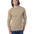 Bayside Unisex USA - Made Long Sleeve Pocket T-Shirt - Sand - Bayside 8100 Sand S Short Sleeve T-Shirts