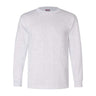 Bayside Unisex USA - Made Long Sleeve T-Shirt - Ash - Bayside 6100 Ash S Long Sleeve T-Shirts