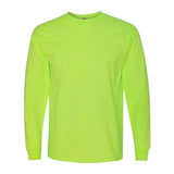 Bayside Unisex USA - Made Long Sleeve T-Shirt - Bayside 5060 Bright Orange S Long Sleeve T-Shirts