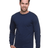 Bayside Unisex USA - Made Long Sleeve T-Shirt - Bayside 5060 Dark Navy S Long Sleeve T-Shirts