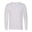 Bayside Unisex USA - Made Long Sleeve T-Shirt - Bayside 5060 White S Long Sleeve T-Shirts