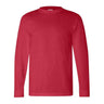 Bayside Unisex USA - Made Long Sleeve T-Shirt - Red - Bayside 6100 Red S Long Sleeve T-Shirts