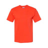 Bayside Unisex USA - Made Midweight Pocket T-Shirt - Bayside 5070 Bright Orange S Short Sleeve T-Shirts