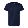Bayside Unisex USA - Made Performance T-Shirt - Bayside 5300 Navy S Short Sleeve T-Shirts