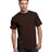 Bayside Unisex USA - Made Pocket T-Shirt - Bayside 7100 Chocolate S Short Sleeve T-Shirts
