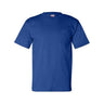 Bayside Unisex USA - Made Pocket T-Shirt - Bayside 7100 Royal Blue S Short Sleeve T-Shirts