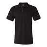 Bayside Unisex USA - Made Polo - Bayside 1000 Black 4XL