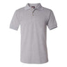 Bayside Unisex USA - Made Polo - Bayside 1000 Dark Ash M