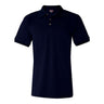 Bayside Unisex USA - Made Polo - Bayside 1000 Navy S