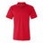 Bayside Unisex USA - Made Polo - Bayside 1000 Red L