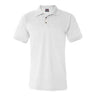 Bayside Unisex USA - Made Polo - Bayside 1000 White M