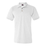 Bayside Unisex USA - Made Polo - Bayside 1000 White M