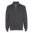 Bayside Unisex USA - Made Quarter - Zip Sweatshirt - Bayside 920 Charcoal Heather S Zip Hoodies