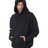 Bayside Unisex USA - Made Super Heavy Oversized Hooded Sweatshirt - Bayside 4000 Black S Sweatshirts