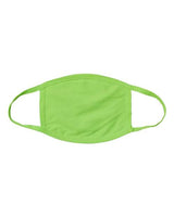 Bayside USA - Made 100% Cotton Face Mask - Bayside 1900 Purple OS PK 25