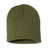 Bayside USA - Made 8½" Inch Knit Beanie - Bayside 3810 Black One Size Beanies