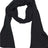 Bayside USA Made Cotton Thermal Scarf - Bayside 1150BA Black One Size