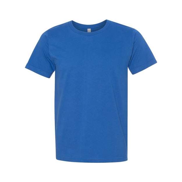 Bayside USA - Made Fine Jersey T-Shirt - Bayside 5000 Royal Blue S Short Sleeve T-Shirts