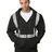 Bayside USA - Made Hi - Visibility Full - Zip Hooded Sweatshirt - Segmented Tape - Bayside 3737 Black S Zip Hoodies