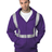 Bayside USA - Made Hi - Visibility Full - Zip Hooded Sweatshirt - Segmented Tape - Bayside 3737 Purple S Zip Hoodies