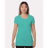Bayside Women's Fine Jersey T-Shirt - Bayside 9625 Chalky Mint XS Short Sleeve T-Shirts