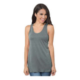 Bayside Women's Triblend Racerback Tank Top - Bayside 9600 Tri Athletic Grey XS Tank Top
