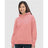 Bayside Women's USA - Made Hooded Sweatshirt - Bayside 7760 Peach S Sweatshirts