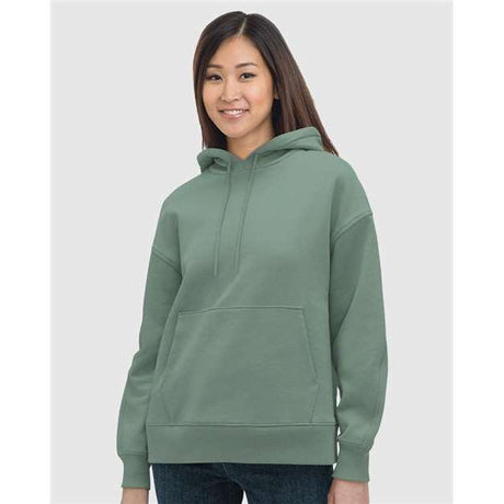 Bayside Women's USA - Made Hooded Sweatshirt - Bayside 7760 Sage S Sweatshirts