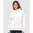 Bayside Women's USA - Made Hooded Sweatshirt - Bayside 7760 White S Sweatshirts