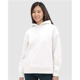 Bayside Women's USA - Made Hooded Sweatshirt - Bayside 7760 White S Sweatshirts