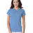 Bayside Women's USA - Made T-Shirt - Bayside 3325 Carolina Blue XS Short Sleeve T-Shirts