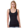Bayside Women's USA - Made Tank Top - Bayside 3410 Black XS Tank Top
