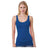 Bayside Women's USA - Made Tank Top - Bayside 3410 Royal Blue XS Tank Top