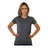 Bayside Women's USA - Made Triblend T-Shirt - Bayside 5810 Tri Dark Grey S Short Sleeve T-Shirts