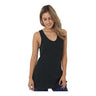 Bayside Women's USA - Made Triblend Tank Top - Bayside 5820 Tri Black XS Tank Top