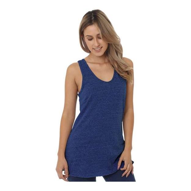 Bayside Women's USA - Made Triblend Tank Top - Bayside 5820 Tri Denim XS Tank Top